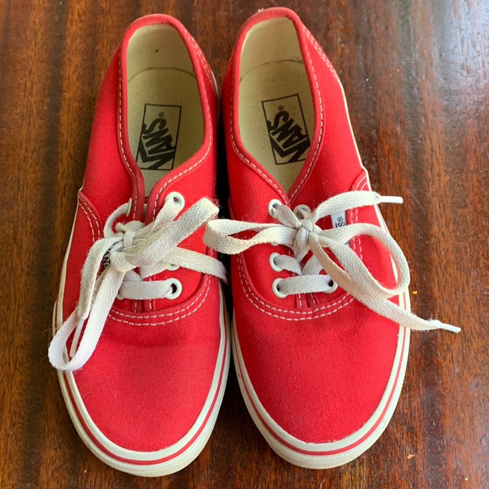 Red Vans